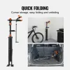 Foldable Bike Repair Stand – 80 lbs Steel Maintenance Workstand with Magnetic Tool Tray & Adjustable Telescopic Arm