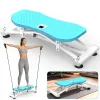 Sliding Ski Simulator with Resistance Bands