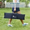 Six Player Croquet Set, 28'' Croquet Set with Wooden Mallets/Colored Ball/Wickets/Stakes