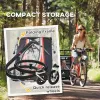 3-in-1 Bike Trailer for Kids Red Running Stroller Jogging Cart with 2 Seats 5-Point Harness Storage for Active Families Outdoor Fun