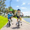 14 Inch Kid's Bike with 2 Training Wheels for 3-5 Years Old - white