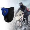 Half Face Mask Breathable Windproof Dustproof for Winter Sports - blue