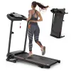 Folding Treadmill with Incline 2.5HP 12KM/H Electric Treadmill for Home