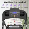 Folding Treadmill with Incline 2.5HP 12KM/H Electric Treadmill for Home