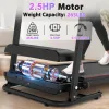 Folding Treadmill with Incline 2.5HP 12KM/H Electric Treadmill for Home
