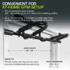 Multi Grip Pull Up Bar – Full Body Strength Training for Pull Ups, Sit Ups, Push Ups, Dips & Ab Work
