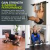 Multi Grip Pull Up Bar – Full Body Strength Training for Pull Ups, Sit Ups, Push Ups, Dips & Ab Work