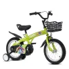 16 inch kids bike with training wheels and stand Adjustable saddle Suitable for boys and girls aged 4-8 years tall Height 41-46 inches