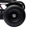 Outdoor Kids Pedal Go Kart Ride-On Toy Black with Adjustable Seat Handbrake Non-Slip Wheels for Boys Girls 5-12