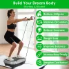 Vibration Plate Exercise Machine With Resistant Bands Remote Control