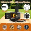 Portable Wood Burning Stove for  - Outdoor Camping Hiking Traveling