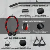 Weight Cable Pulley System for Home Gym – Universal Loading Pin for LAT Pull Down & Biceps Curl (Red)