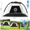 Golf Net Golf Training Aids Practice Nets Driving Hitting Nets with Target Cloth Carry Bag