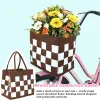 26 Inch 7-Speed City Commuter Bike with Lock & Detachable Basket High-Tensile Steel Frame - pink