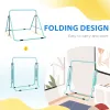 Home Gymnastics Bar for Kids – Adjustable Height, Folding Design, Green