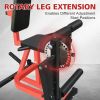 Adjustable Leg Extension & Curl Machine – Heavy Duty Home Gym Station