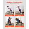 Foldable Hyperextension Bench & Sit-Up Machine for Home Gym