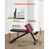 Foldable Hyperextension Bench & Sit-Up Machine for Home Gym