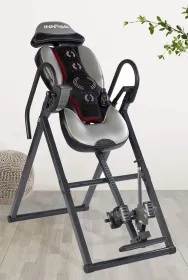Updated Advanced Heat & Massage Inversion Table – Premium Back Relief, Muscle Therapy & Full Body Stretch Support