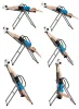 Updated Advanced Heat & Massage Inversion Table – Premium Back Relief, Muscle Therapy & Full Body Stretch Support