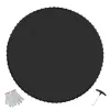 Replacement Trampoline Mat – Fits 15ft Round Frame, UV Resistant Jumping Mat with V Rings & Spring Tool (Fits 6.5" Springs)