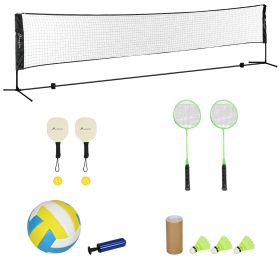 Adjustable Multi-Sport Outdoor Net Game Set