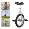 16" Fitness & Practice Unicycle – Steel Frame, Anti Slip Pedals & Padded Seat