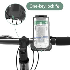 360° Rotating Bicycle Cell Phone Holder | Clip-On Mount