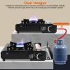 Black Portable Backpacking Stove | Compact Camping Cooker
