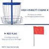 24-Chain Portable Disc Golf Target (Blue)