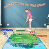 Casual Golf Game Set - Indoor/Outdoor Chipping Mat & 20 Balls