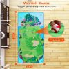 Casual Golf Game Set - Indoor/Outdoor Chipping Mat & 20 Balls