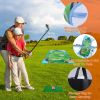 Casual Golf Game Set - Indoor/Outdoor Chipping Mat & 20 Balls