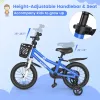 14 Inch Kids’ Bike with Training Wheels – Toddler Bicycle for Ages 3–5, Beginner Balance & Learning Bike