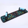 Push Up Board System – Color Coded Multi Exercise Board with Detachable Bars for Home Fitness