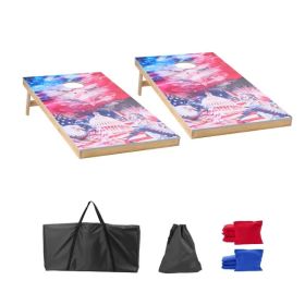 Regulation Solid Wood 4x2 ft Cornhole Set