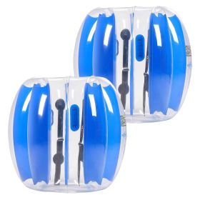 Inflatable Bumper Balls 2-Pack, 3FT/0.9M Body Sumo Ball, Durable Thick PVC Human Hamster Bubble Knocker for Outdoor Team Gaming Play
