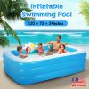 Inflatable Swimming Pools Inflatable Lounge Pool for Kids Baby Adult Inflatable Water Ball Pool for Outdoor Garden Backyard Summer Water Party 120*72*