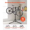 cBike Repair Stand, 85 lb Heavy-duty Bicycle Work Stand with 40.7-64.1 in Adjustable Height & Magnetic Tool Tray, Foldable Bicycle Maintenance Rack