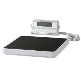 Portable Medical Scale, Professional Digital Physician Scale for Weighing - with Anti-Slip Mat, 2 Units (kg/lb), Hold & Tare Function