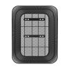 Rear Bike Basket, Wire Mesh Bicycle Basket with Cargo Net & Waterproof Cover, Durable Metal Bike Back Basket, Fits Most Rear Bike Racks