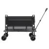 Double Decker Collapsible Wagon – 400L Heavy Duty 450lbs All-Terrain Cart
