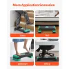 28" Aerobic Step Platform with 4 Risers (Green) | Home Gym