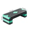 28" Aerobic Step Platform with 4 Risers (Green) | Home Gym