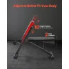 Multi Functional Weight Bench – Adjustable Roman Chair Hyperextension Bench for Full Body Workout