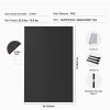 Extra Large 8x5ft Non Slip Yoga Mat with Bag & Carry Strap