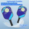 Fiberglass Pickleball Set - 2 Paddles, 4 Balls & Cooling Towels