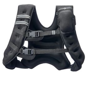 Workout Weighted Vest 30 lb – Reflective, Adjustable Fitness Vest for Cardio, Cross‑Training & Endurance
