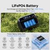 Flashfish 300W Solar Generator – 230.4Wh LiFePO4 & 60W Panel