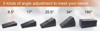 3-Piece Foam Slant Board & Calf Stretcher